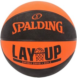 Spalding - Spalding Basketbol Topu 2021 Layup Orange/Black Size:3 (84366Z)
