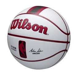 Wilson Basketbol Topu 2024 NBA Team City Collector Houston Rockets Size 7 WZ4033811XB7 - Thumbnail