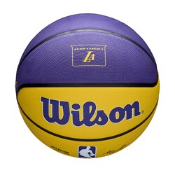 Wilson Basketbol Topu 2024 NBA Team City Edition Los Angeles Lakers Size 7 WZ4033914XB7 - Thumbnail
