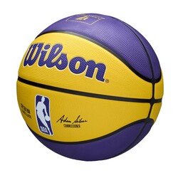 Wilson Basketbol Topu 2024 NBA Team City Edition Los Angeles Lakers Size 7 WZ4033914XB7 - Thumbnail