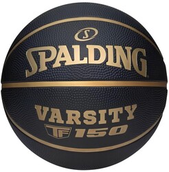 Spalding - Spalding Basketbol Topu Varsity Black Gold TF-150 Size:7 (85253Z)