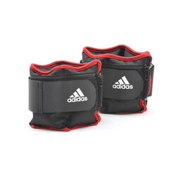 Adidas Adjustable Ankle Weights Ayarlanabilir Ayak Bilek Ağırlığı 2 x 1 Kg (ADWT-12229) - Thumbnail