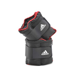 Adidas Adjustable Ankle Weights Ayarlanabilir Ayak Bilek Ağırlığı 2 x 1 Kg (ADWT-12229) - Thumbnail