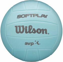 Wilson Plaj Voleybol Topu AVP Soft Play VB Blue OF WV4007202XBOF - Thumbnail