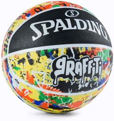 Spalding Basketbol Topu 2021 Rainbow Graffiti Size:7 84372Z - Thumbnail