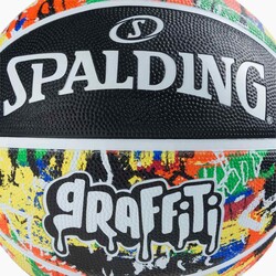 Spalding Basketbol Topu 2021 Rainbow Graffiti Size:7 84372Z - Thumbnail