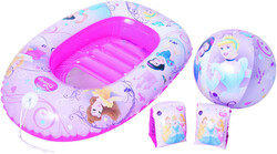 BEST WAY - Bestway Çocuklar İçin Plaj Seti Beach Set (Çantada Deniz Topu+Bot+Kolluk) (91054B)