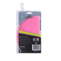 Slazenger Yüzücü Bonesi Silikon Sn00 Pink (PVC Zipper Bag) - Thumbnail