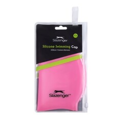 Slazenger Yüzücü Bonesi Silikon Sn00 Pink (PVC Zipper Bag) - Thumbnail
