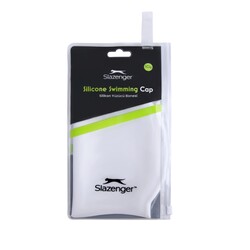 Slazenger Yüzücü Bonesi Silikon Sn00 White (PVC Zipper Bag) - Thumbnail