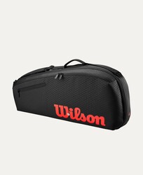 Wilson Tenis Raket Çantası Clash V3 3PK BLACK/Infrared WR8038001001 - Thumbnail