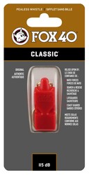 Fox 40 Classic Safety Düdük Kirmizi 9902-0100 - Thumbnail
