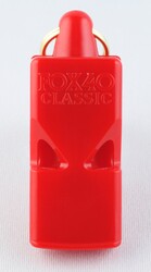 Fox 40 Classic Safety Düdük Kirmizi - Bileklikli 9935-0100 - Thumbnail