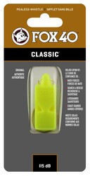 Fox 40 Classic Safety Düdük Neon Sari 9902-1300 - Thumbnail