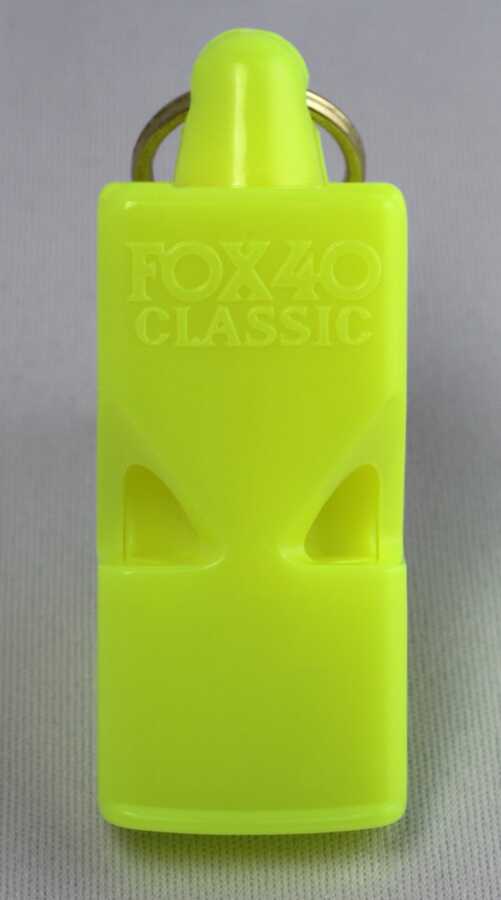 Fox 40 Classic Safety Düdük Neon Sari 9902-1300 Fox 40 Classic Safety Düdük Neon Sari 9902-1300