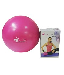 Ebruli Pilates Topu 20 cm Fuşya - Thumbnail