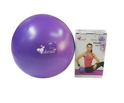 Ebruli Pilates Topu Mor 20 Cm - Thumbnail