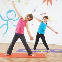 Merrithew Health & Fitness Eco Mat For Kids Triple Sundog (purple) ST-02204 - Thumbnail