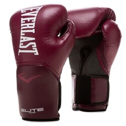 Everlast Elite 2 Boxing Gloves Bordeaux 10OZ P00003300 - Thumbnail
