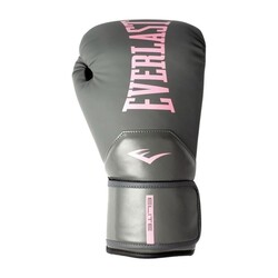 Everlast Elite 2 Boxıng Gloves Grey/Pink 10OZ P00003310 - Thumbnail