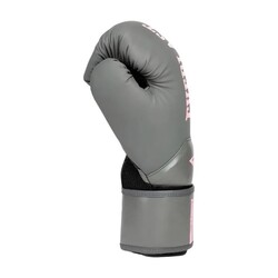 Everlast Elite 2 Boxıng Gloves Grey/Pink 10OZ P00003310 - Thumbnail