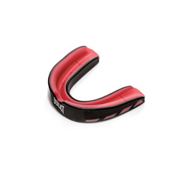 EVERLAST - Everlast Evershield Single Mouth Guard Blk/Red 722420-71-84
