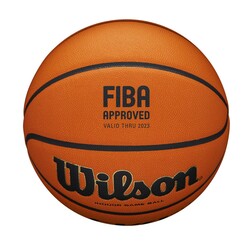 Wilson Basketbol Topu Evo NXT Fiba Game Ball Size:7 WTB0965XB - Thumbnail