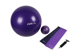 Fox Fitness - Fox Fitness Anti Selülit Pilates Seti Mor