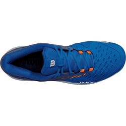 Wilson Erkek Tenis Ayakkabısı Kaos Comp 3.0 Classi/Peacoat/Orange UK 11 EUR 46 WRS328750E110 - Thumbnail