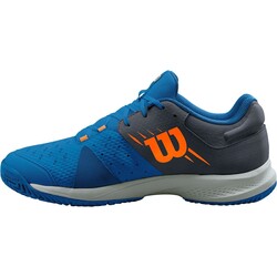 Wilson Erkek Tenis Ayakkabısı Kaos Comp 3.0 Classi/Peacoat/Orange UK 11 EUR 46 WRS328750E110 - Thumbnail