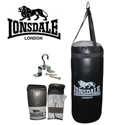 Lonsdale - Lonsdale Çocuk Set - Boks Torbası + Eldiven (56940)
