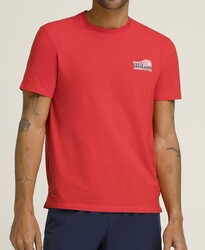Wilson Erkek M Easy Street Tee Tişört İnfrared/Clna S WM00009511RDBS - Thumbnail