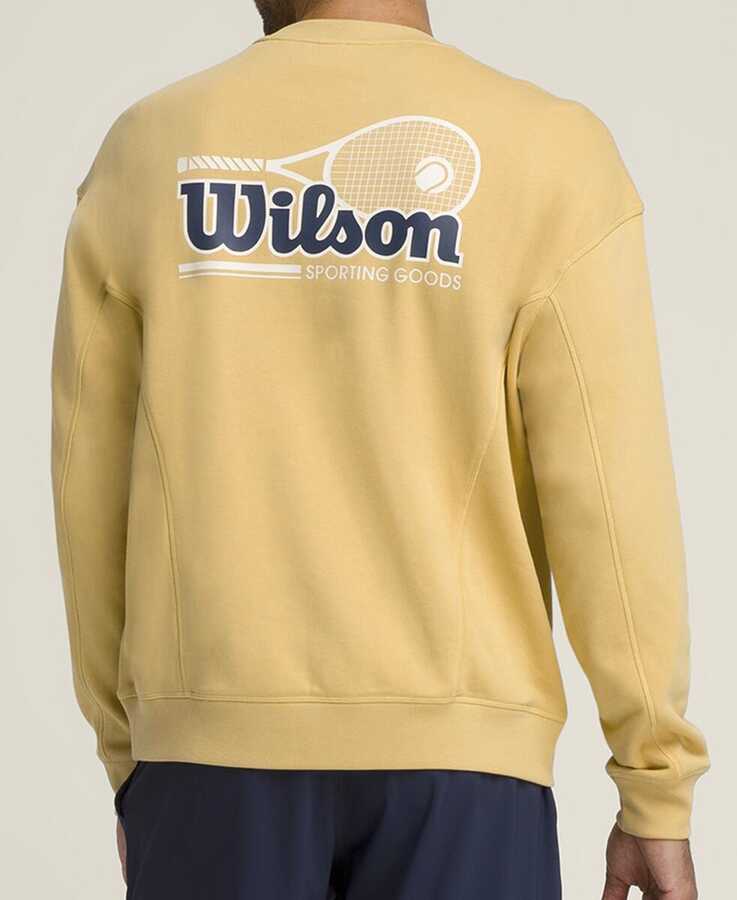 Wilson Erkek M Parkside Crew Sweatshirt Golden M WM00108511YECM Wilson Erkek M Parkside Crew Sweatshirt Golden M WM00108511YECM
