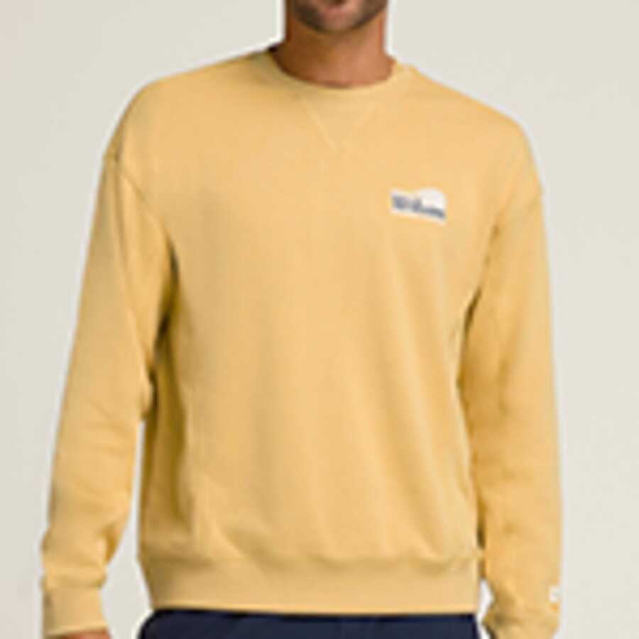 Wilson Erkek M Parkside Crew Sweatshirt Golden M WM00108511YECM Wilson Erkek M Parkside Crew Sweatshirt Golden M WM00108511YECM