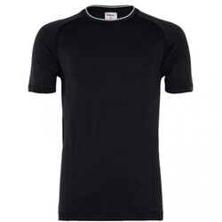 Wilson Erkek Tişört Team Seamless Crew Black S WM00282411BKAS - Thumbnail