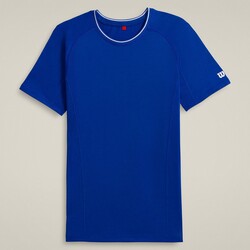 Wilson - Wilson Erkek Tişört Team Seamless Crew Royal Blue M WM00282411DBOM