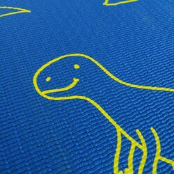 Merrithew Health & Fitness Eco Mat For Kids Dinoland (blue) ST-06303 - Thumbnail