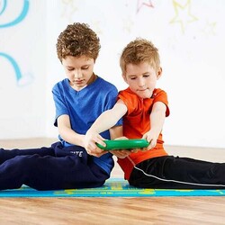 Merrithew Health & Fitness Eco Mat For Kids Pixel the Robot (aqua) ST-02200 - Thumbnail