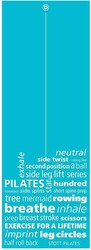 Merrithew Health & Fitness Mat – Pilates & Yoga – Inspiration (6mm) (ST-02197) (teal) - Thumbnail