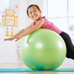 Merrithew Health & Fitness Stability Ball (Çocuklar için denge topu) - 45cm (green) - Retail Box ST-06224 - Thumbnail