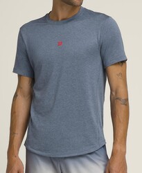 Wilson Erkek M Everday Performance Tee Tişört Slate Blue L WM00011511BUQL - Thumbnail