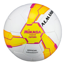 Mikasa - Mikasa FS451B-YP Sentetik Deri Futsal Topu