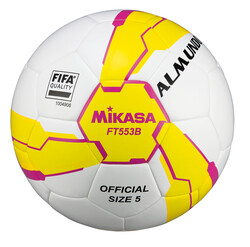Mikasa - Mikasa FT553B-YP W/FIFA NO:5 Sentetik Deri Hibrit Futbol Topu