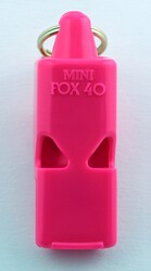 Fox 40 Mini Safety Düdük Pembe - İpli 9803-0408 - Thumbnail