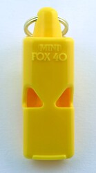 Fox 40 Mini Safety Düdük Sari - İpli 9803-0208 - Thumbnail