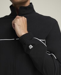Wilson Team Woven Jacket Colorblock Erkek Tenis Ceketi - Siyah M WM00294411BKAM - Thumbnail