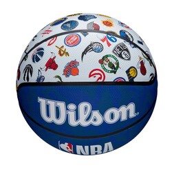 Wilson Basketbol Topu NBA ALL TEAM Red/White/Blue Size:7 WTB1301XBNBA - Thumbnail
