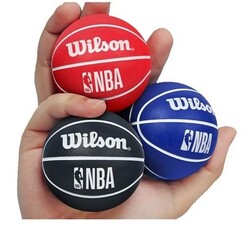 Wilson Avuç İçi Boy Mini Basketbol Topu NBA Version WTB1100PDQNBA - Thumbnail