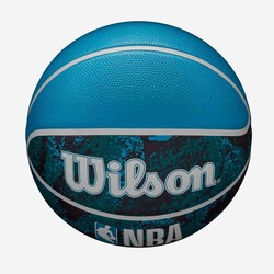 Wilson Basketbol Topu NBA DRV PLUS Vibe Black/Blue Size:7 WZ3012602XB7 - Thumbnail