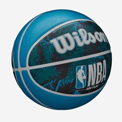 Wilson Basketbol Topu NBA DRV PLUS Vibe Black/Blue Size:7 WZ3012602XB7 - Thumbnail